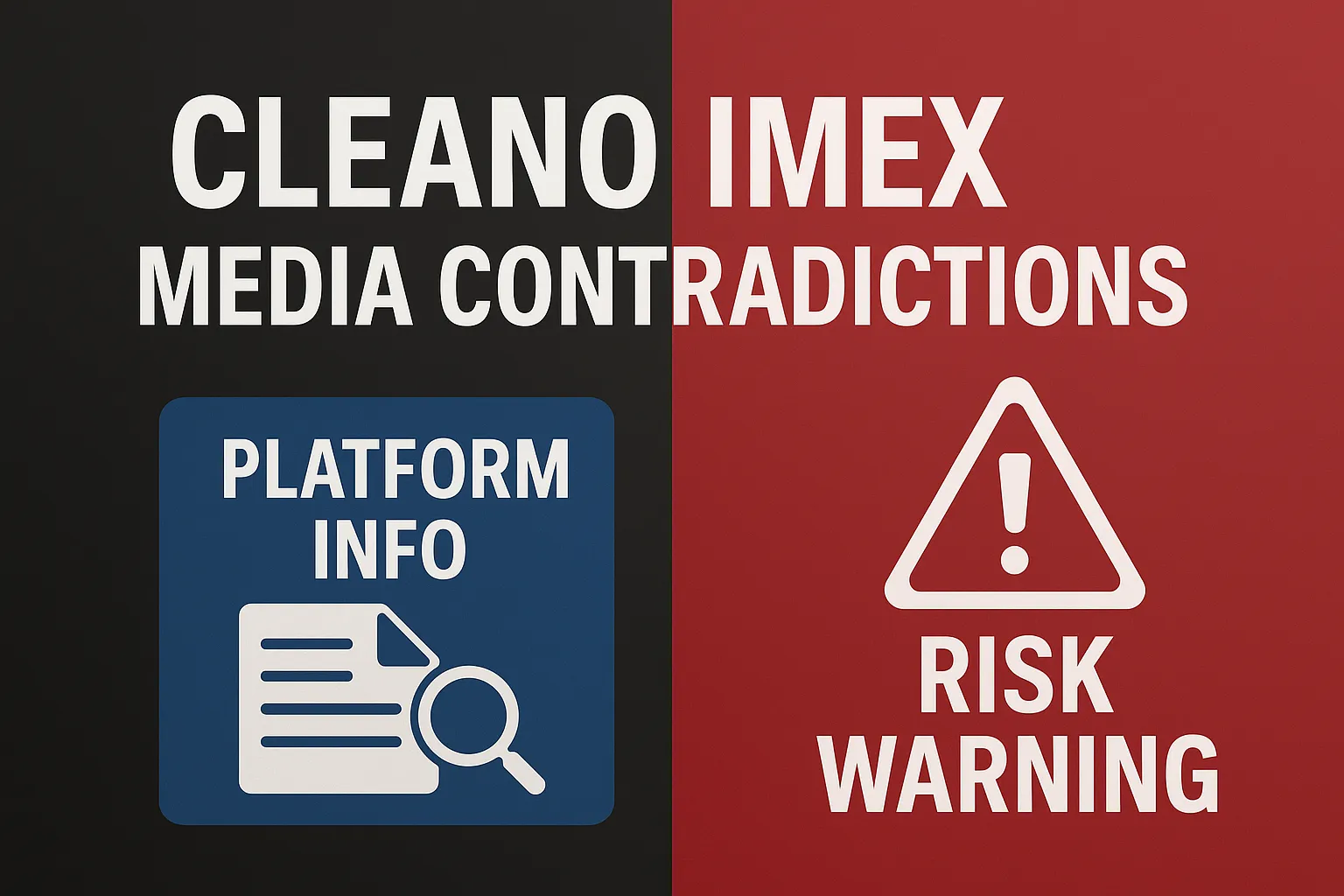 Cleano Imex Review | The Contradictory Truth About Media Packaging and Risk Labeling