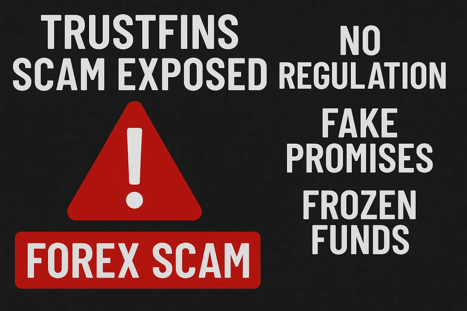 TrustFins Scam Exposed | Unregulated, False Promises, and Frozen Funds: A Black Forex Platform