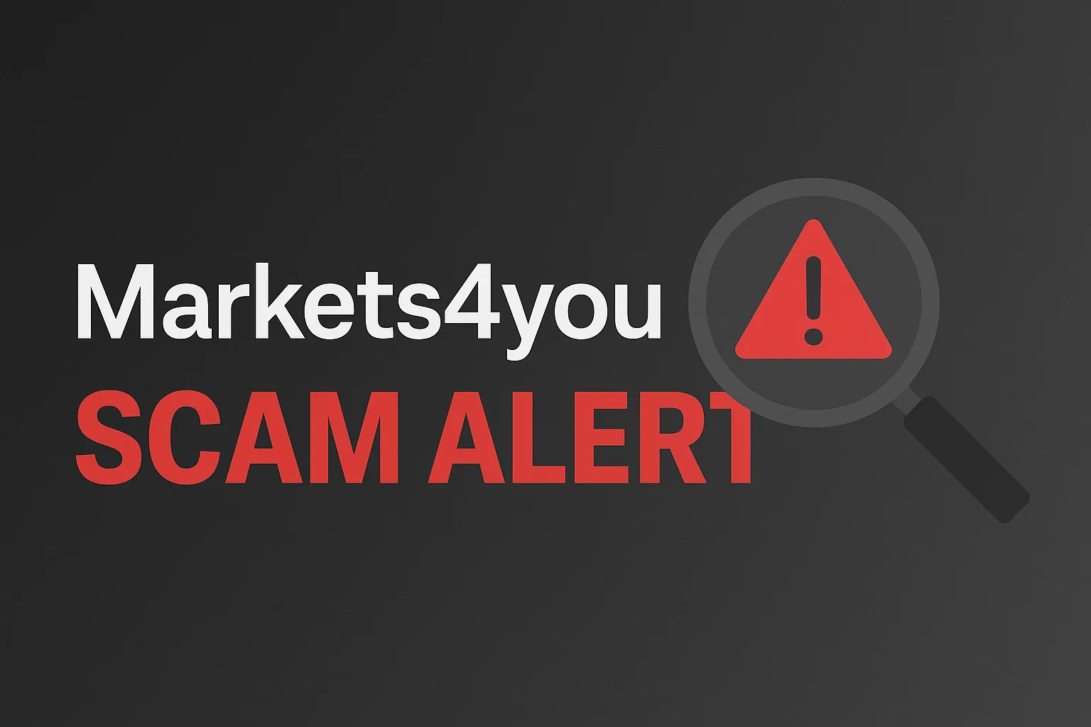 Markets4you Scam Exposed | Why It’s a Fraudulent Broker With Fake Regulation and Withdrawal Issues