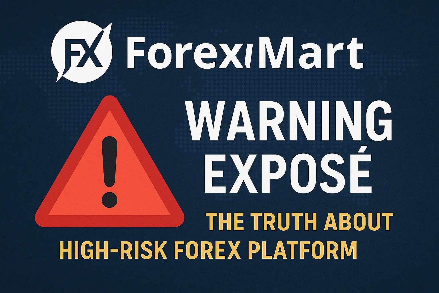 ForexMart Warning Exposed | The Truth About High-Risk Forex Platforms