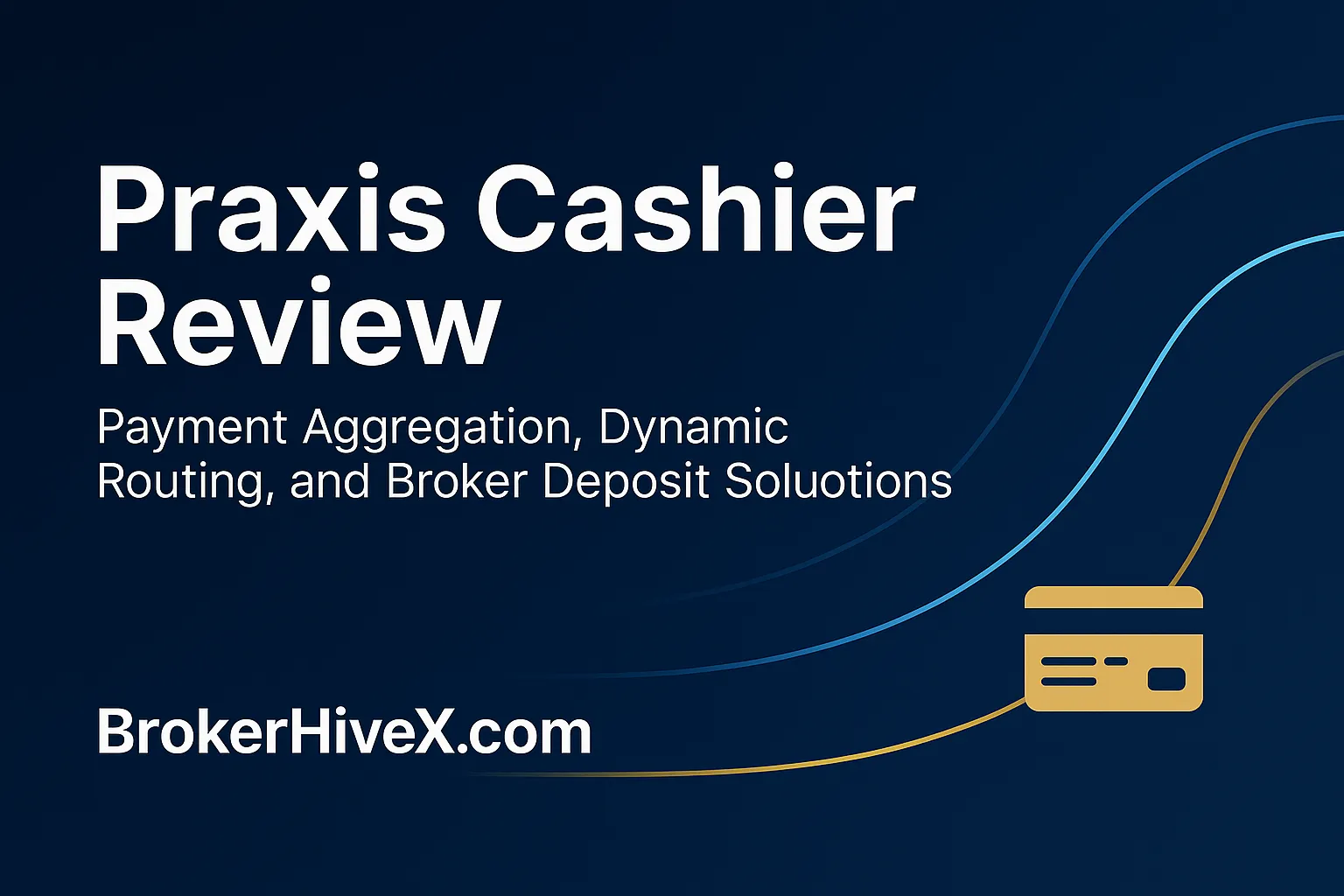 Praxis Cashier Review | How is the Praxis Payment Gateway? A Complete Analysis of Payment Aggregation, Dynamic Routing, and Broker Deposit Solutions - BrokerHiveX