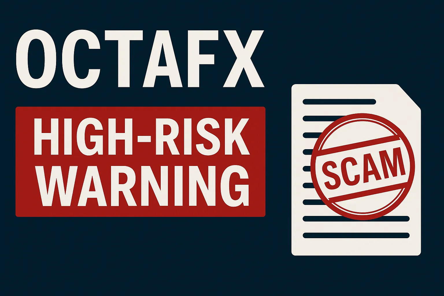 OctaFX Exposed | Why We Consider It a High-Risk Platform? A Complete Analysis of Regulatory Gaps, User Cases, and Withdrawal Failures