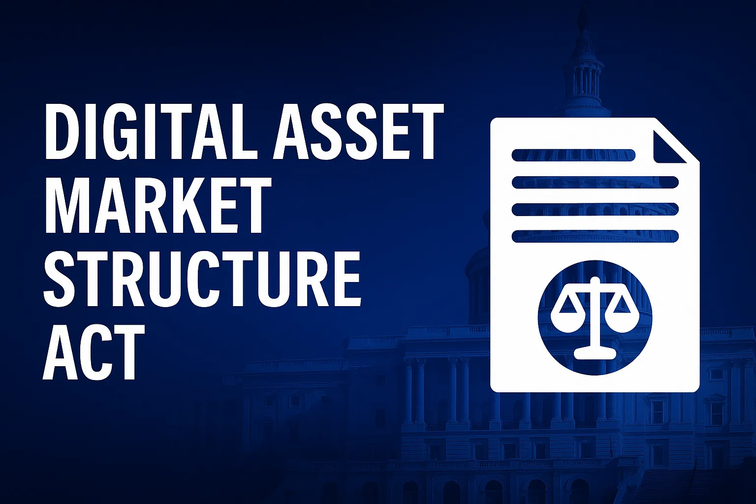The United States passed the Digital Asset Market Structure Act | CFTC and SEC redistricting powers, comprehensively upgrading the regulatory framework for the crypto industry