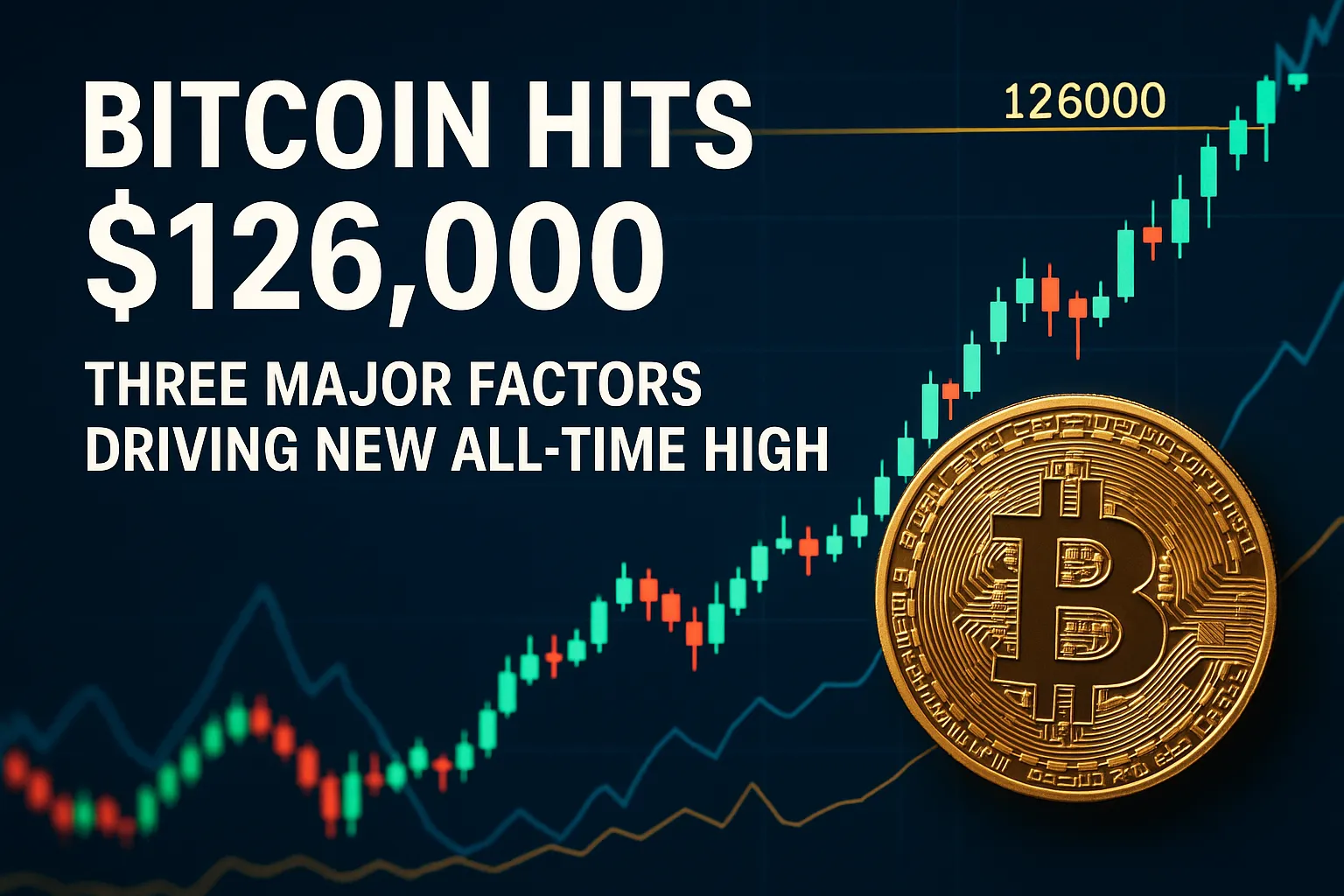 Bitcoin breaks through $126,000 | Three major driving forces push the all-time high, the next stop is $150,000?