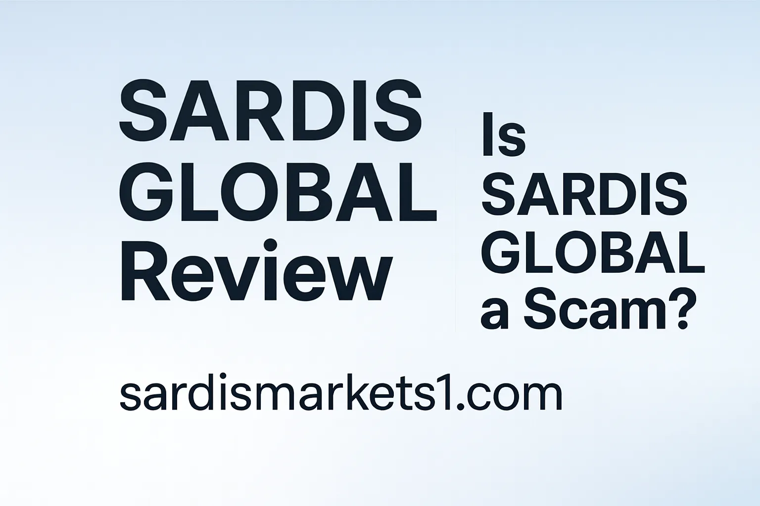 Sardis Global In-Depth Review | Is sardismarkets1.com a Scam? A Complete Analysis of False Regulation, Backstage Manipulation, and Global Victims