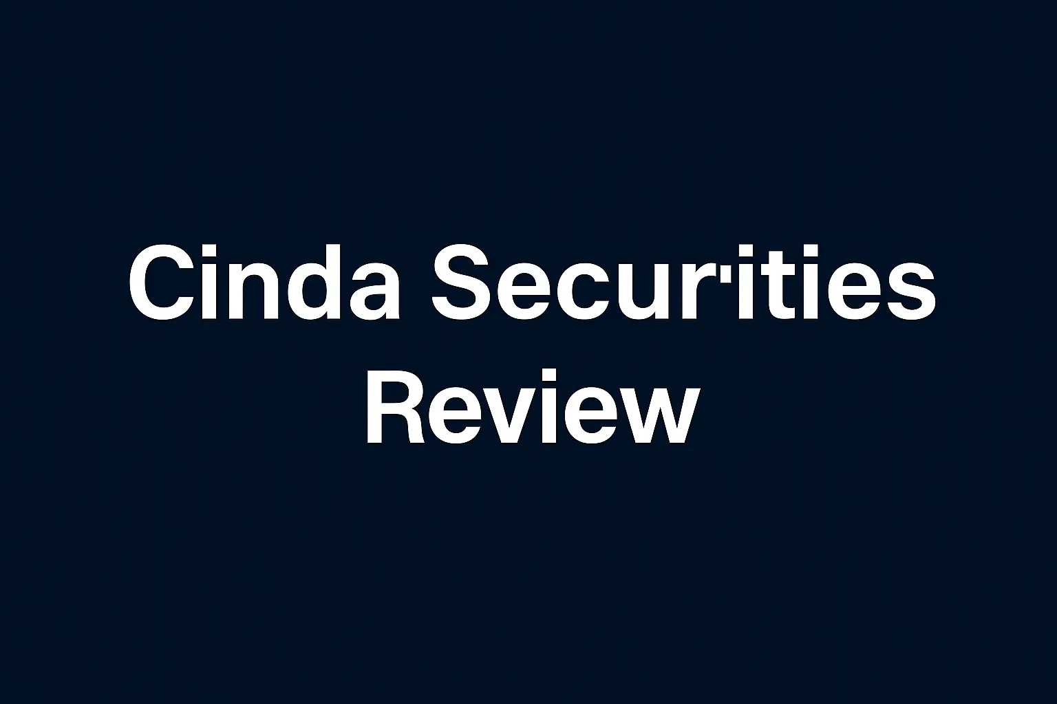Cinda Securities Review | Is CindaFX Real or Fake? Uncovering the Truth Behind the Unlicensed Japan Version
