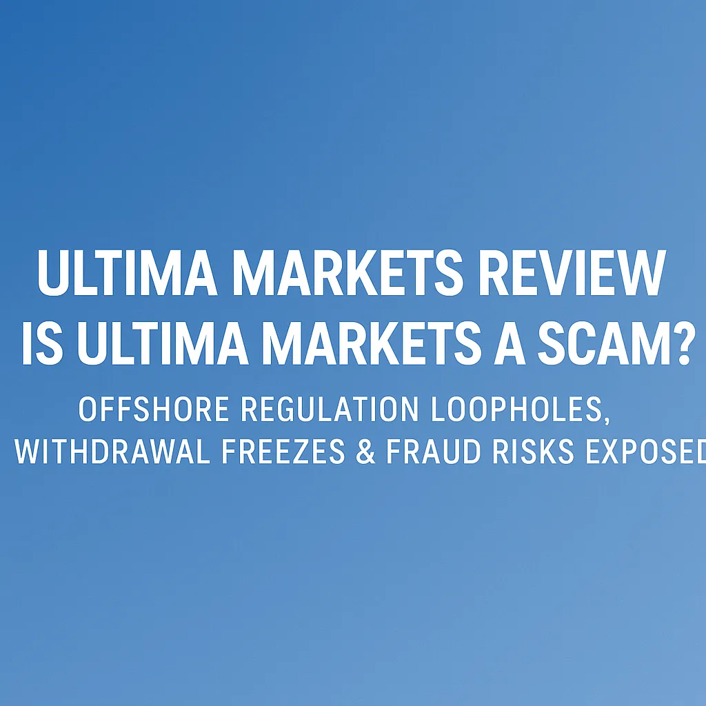 Ultima Markets Review｜Is Ultima Markets a Scam? Offshore Regulation Loopholes, Withdrawal Freezes & Fraud Risks Exposeds