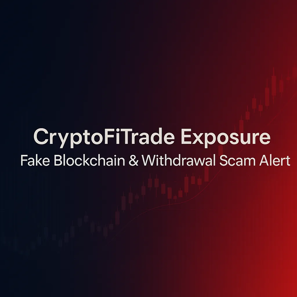 CryptoFiTrade Exposed | Is CryptoFiTrade a Scam? In-Depth Exposure of Fake Blockchain Transactions, Fake Regulations, and Withdrawal Traps