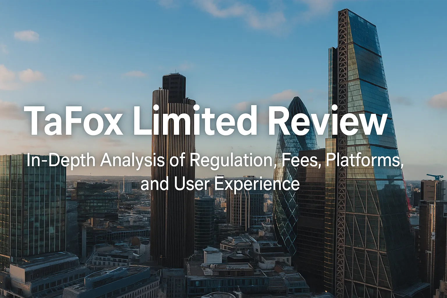 TaFox Limited Review: In-depth Analysis of Regulation, Fees, Trading Platform, and User Experience